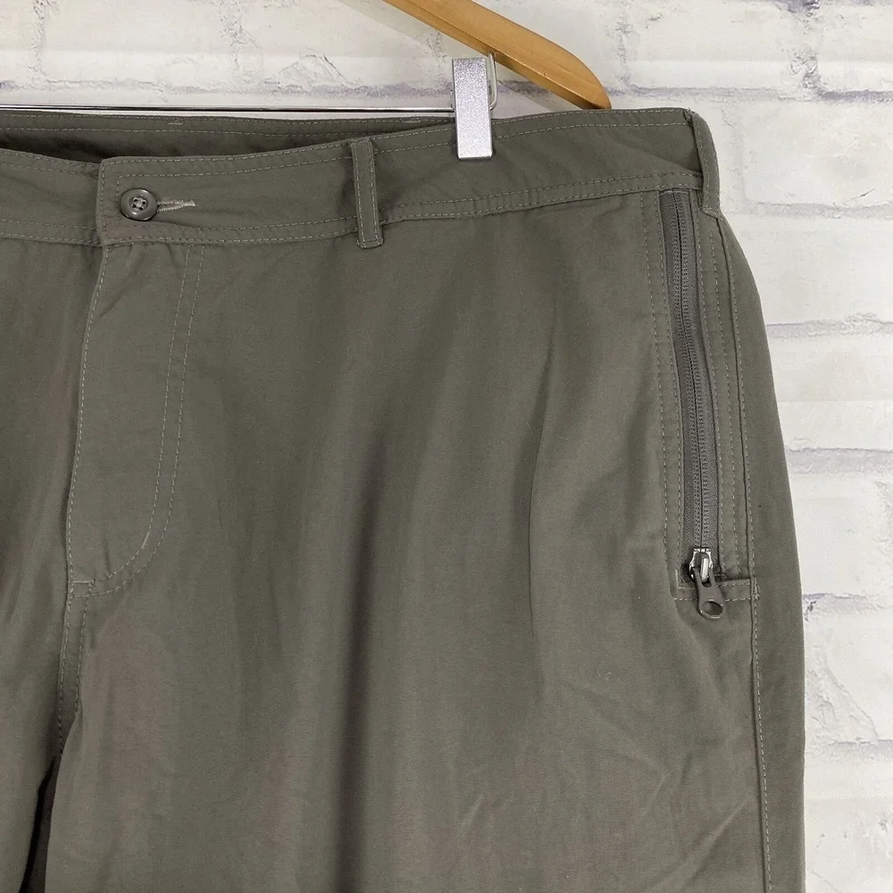 Clothing Arts Pants Men's Size 42 (42x32) Travel‎ Pants Pick-Pocket Proof Gray